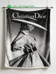 Dior Throw Blankets
